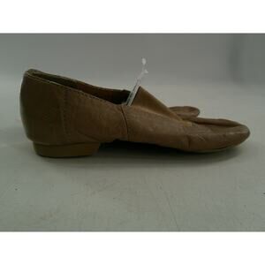 Dance Tan Jazz Shoes Dancing Fair Kids 3M Leather Full Sole slip On